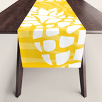 Bright Yellow, Summer, Pineapple Art Table Runner Gallery Image 1