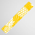 Bright Yellow, Summer, Pineapple Art Table Runner Gallery Image 3