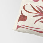 Crimson Dream In Cream Pillow Sham Gallery Image 4