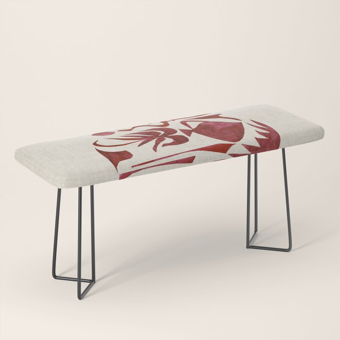 Crimson Dream In Cream Bench Gallery Image 1