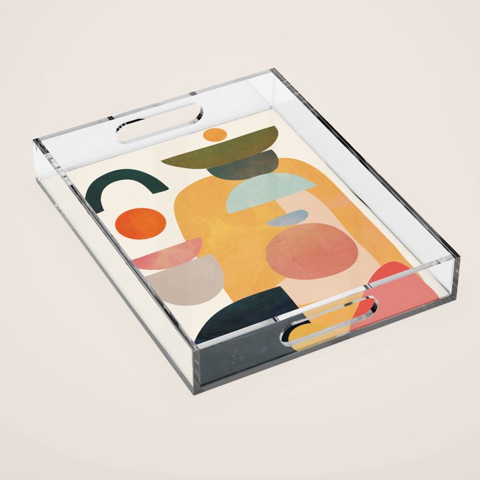 Modern Abstract Art 70 Acrylic Tray Gallery Image 1