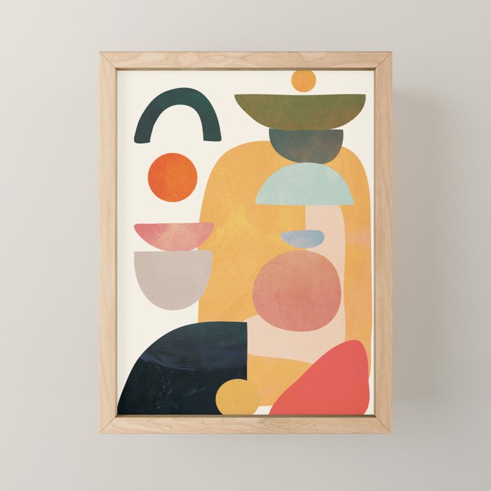 Modern Abstract Art 70 Mini Art Print Gallery Image 1