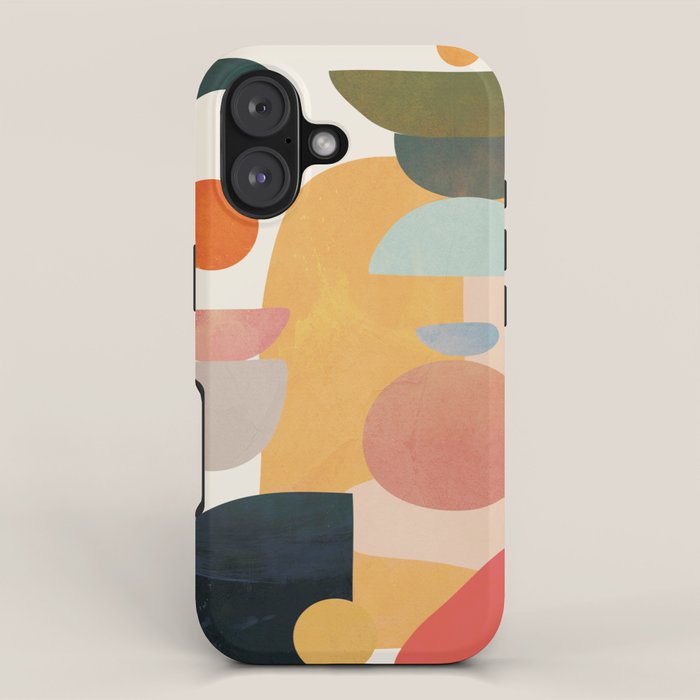 Modern Abstract Art 70 iPhone Case Gallery Image 1