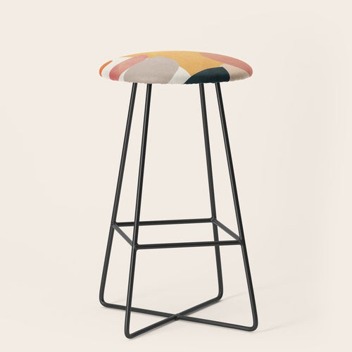 Modern Abstract Art 70 Stool Gallery Image 1