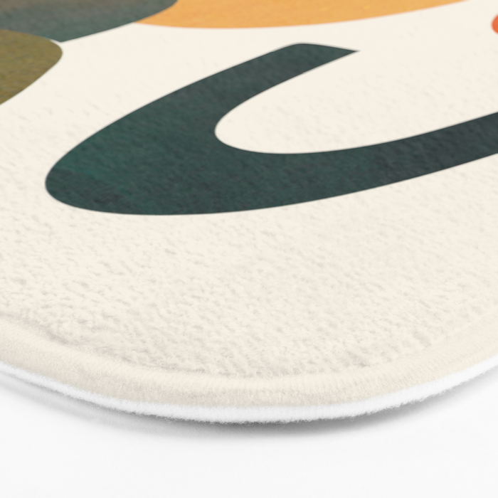 Modern Abstract Art 70 Bath Mat Gallery Image 3
