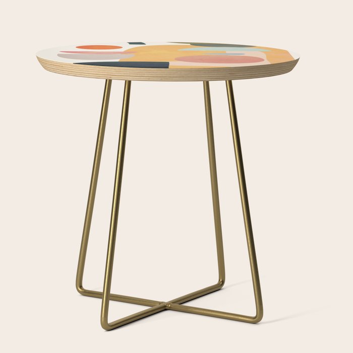 Modern Abstract Art 70 Side Table Gallery Image 1