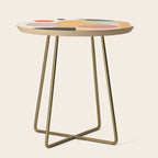 Modern Abstract Art 70 Side Table Gallery Image 1