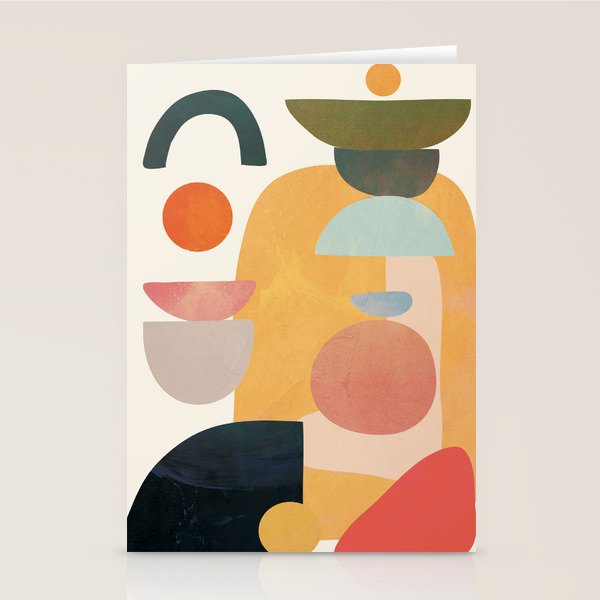 Modern Abstract Art 70 Stationery Card Gallery Image 2