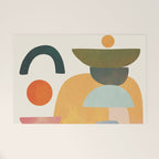 Modern Abstract Art 70 Welcome Mat Gallery Image 1