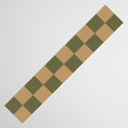 Wheatberry x Shaded Lichen Mixed Checker Table Runner Gallery Image 3