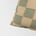 Wheatberry x Shaded Lichen Mixed Checker Pillow Sham Gallery Image 4