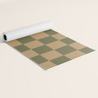 Wheatberry x Shaded Lichen Mixed Checker Yoga Mat Gallery Image 2
