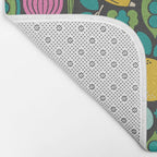 Fruit and Veggies 2025 Calendar - Muli-color on black Bath Mat Gallery Image 2