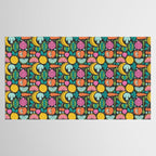 Fruit and Veggies 2025 Calendar - Muli-color on black Tablecloth Gallery Image 2