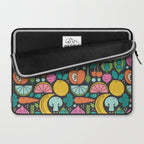 Fruit and Veggies 2025 Calendar - Muli-color on black Laptop Sleeve Gallery Image 2