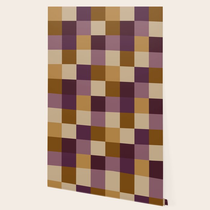 Bold Autumn Checks Pattern - Large XII Wallpaper Gallery Image 2