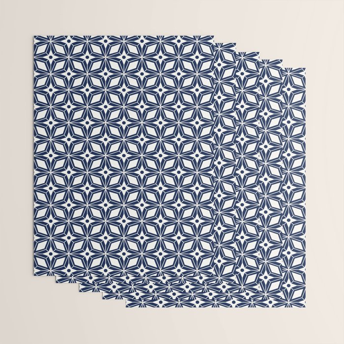 Starburst - Navy Wrapping Paper Gallery Image 3