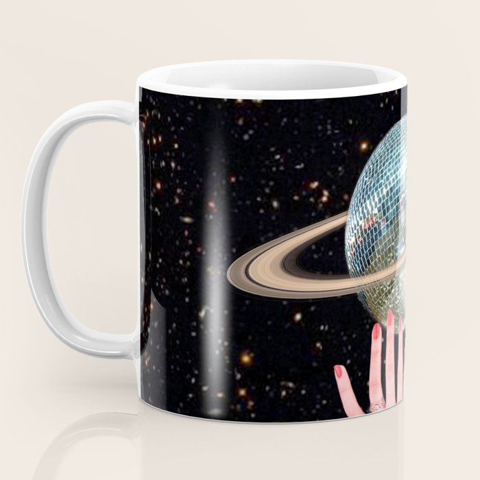 Saturn Disco Coffee Mug Gallery Image 3