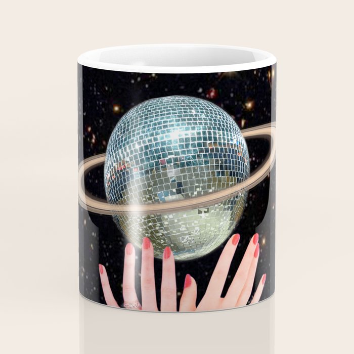 Saturn Disco Coffee Mug Gallery Image 4