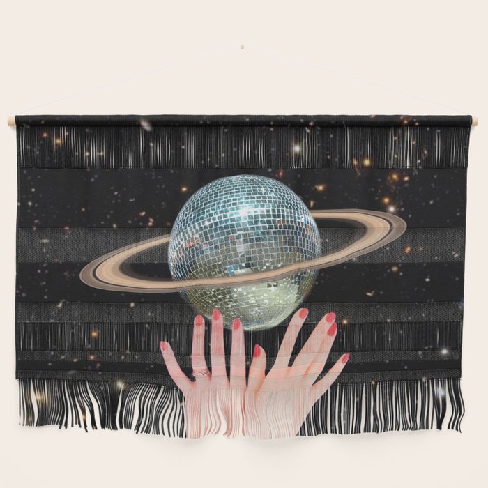 Saturn Disco Wall Hanging Gallery Image 1
