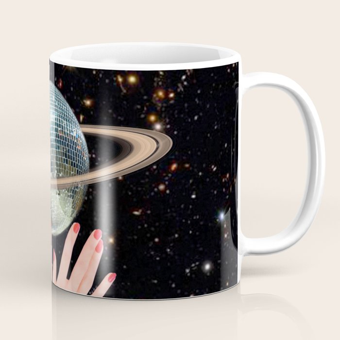 Saturn Disco Coffee Mug Gallery Image 1