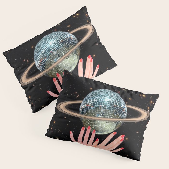 Saturn Disco Pillow Sham Gallery Image 1