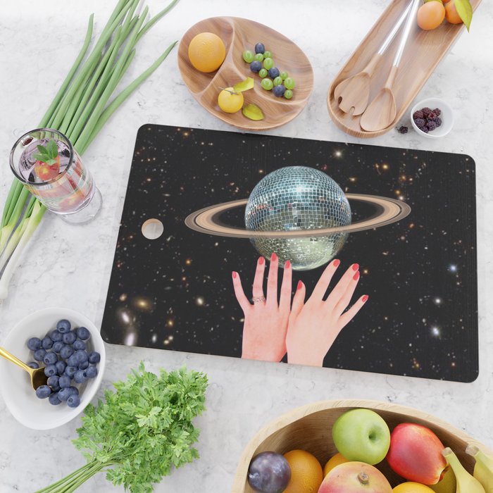 Saturn Disco Cutting Board Gallery Image 2