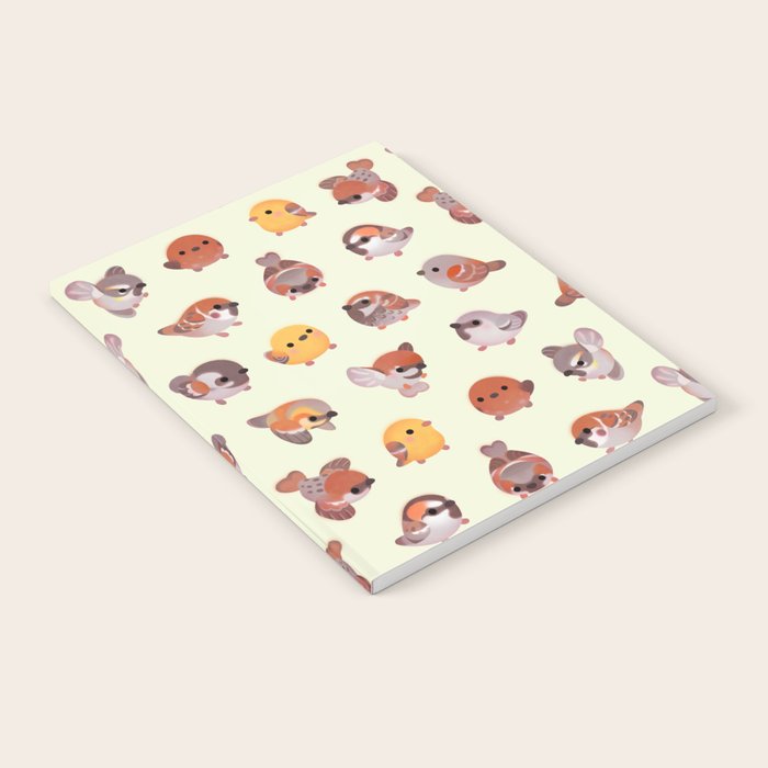 Sparrow (Passer) Notebook Gallery Image 2