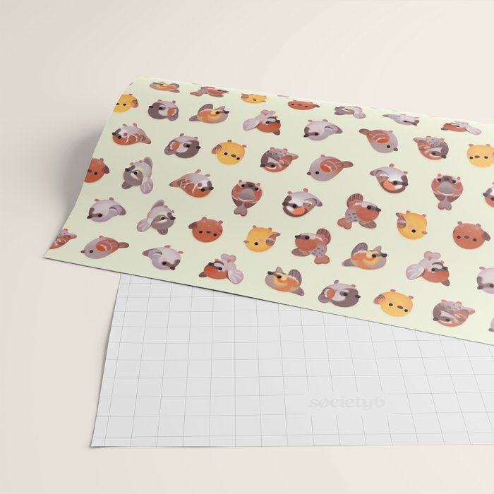 Sparrow (Passer) Wrapping Paper Gallery Image 2