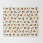 Sparrow (Passer) Throw Blanket Gallery Image 2