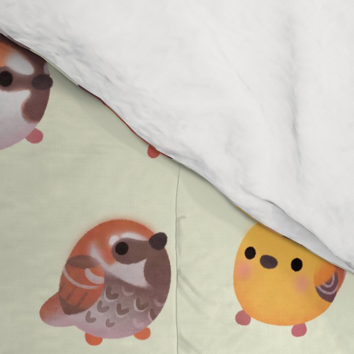 Sparrow (Passer) Comforter Gallery Image 4
