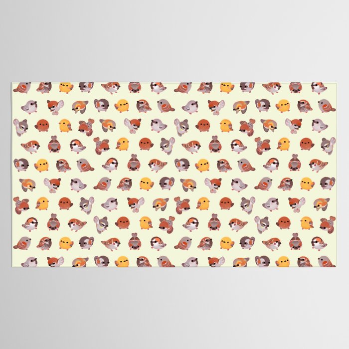 Sparrow (Passer) Tablecloth Gallery Image 2