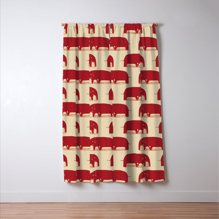 Elephanticus Roomious Window Curtain Gallery Image 3