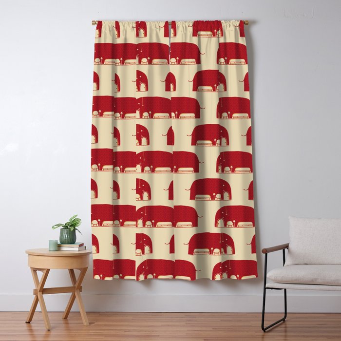 Elephanticus Roomious Window Curtain Gallery Image 5