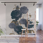 blue flowers Wall Mural Gallery Image 1