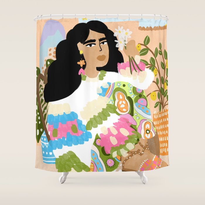 Sweater Weather Shower Curtain Gallery Image 1