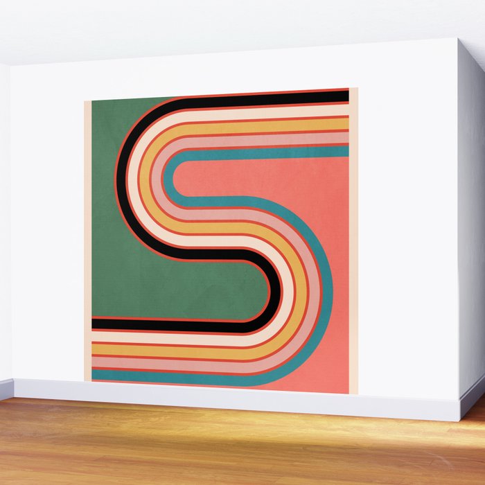 Geometric Shapes 47 Wall Mural Gallery Image 2