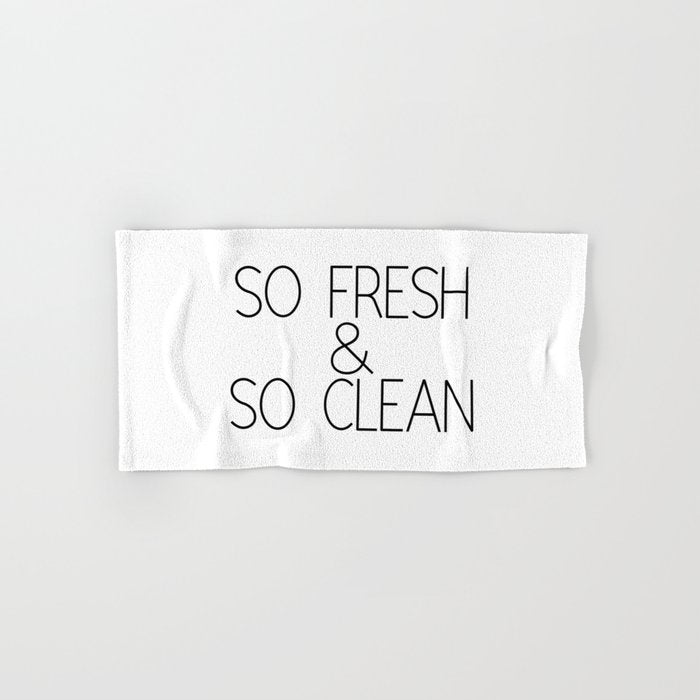 So Fresh & So Clean Bath Towel Gallery Image 1