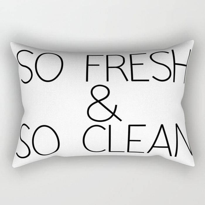 So Fresh & So Clean Rectangular Pillow Gallery Image 2