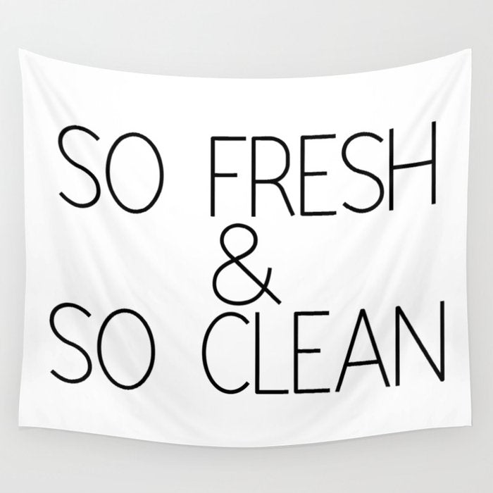 So Fresh & So Clean Wall Tapestry Gallery Image 4