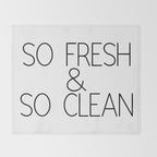 So Fresh & So Clean Throw Blanket Gallery Image 2