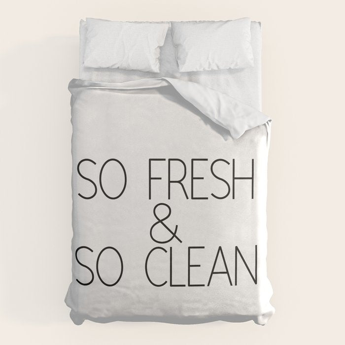 So Fresh & So Clean Duvet Cover Gallery Image 1