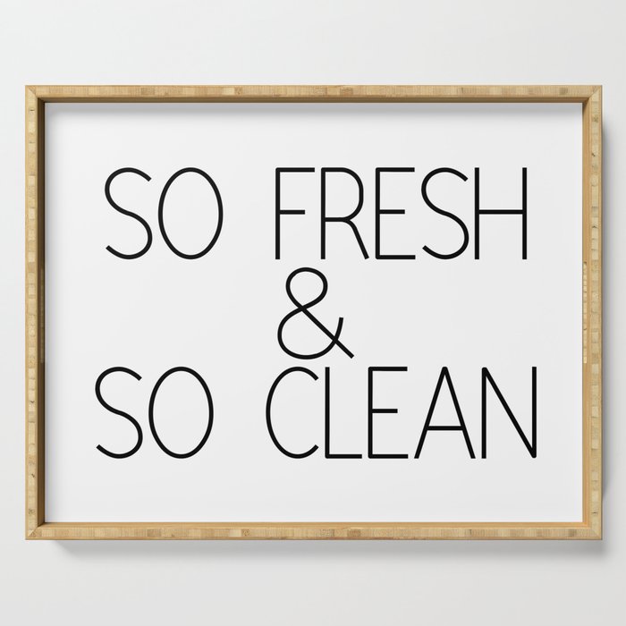 So Fresh & So Clean Serving Tray Gallery Image 1
