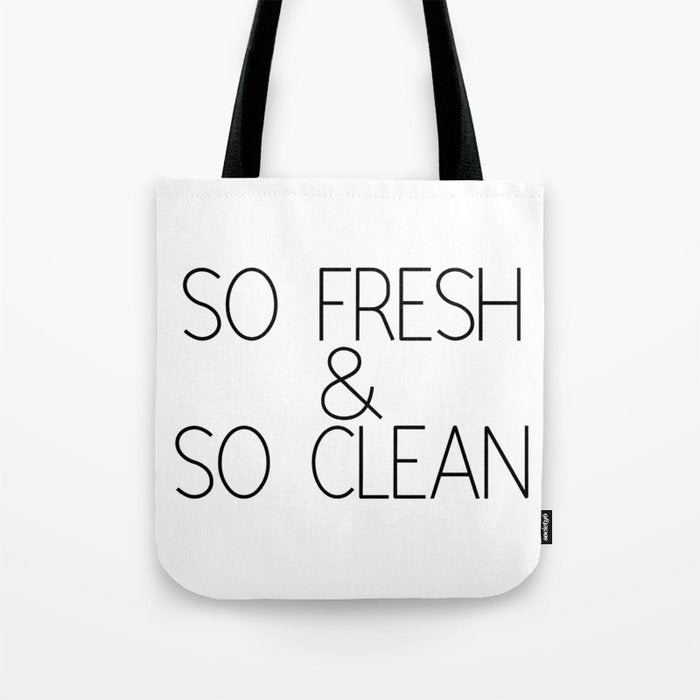 So Fresh & So Clean Tote Bag Gallery Image 1
