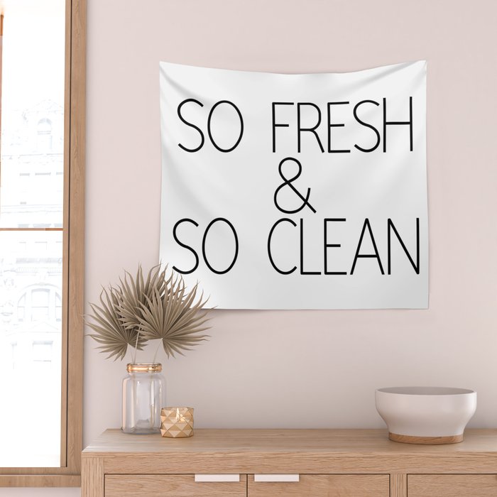 So Fresh & So Clean Wall Tapestry Gallery Image 2
