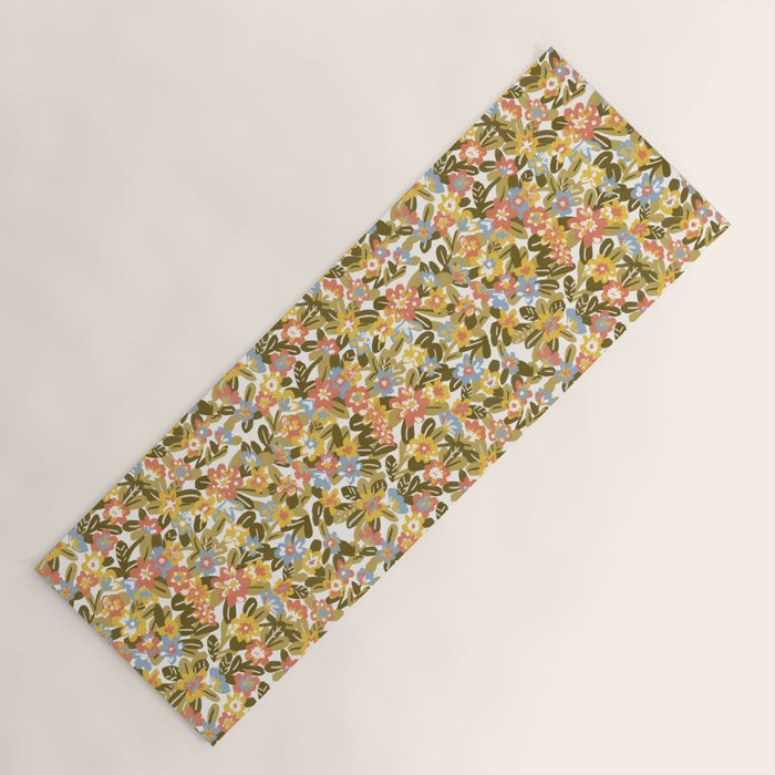 Garden Print Yoga Mat Gallery Image 1