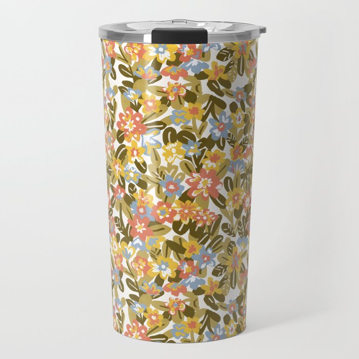 Garden Print Travel Mug Gallery Image 1