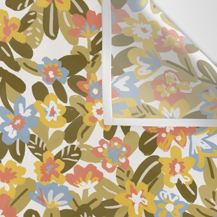 Garden Print Wall Tapestry Gallery Image 3