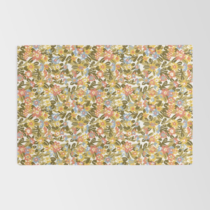 Garden Print Rug Gallery Image 2