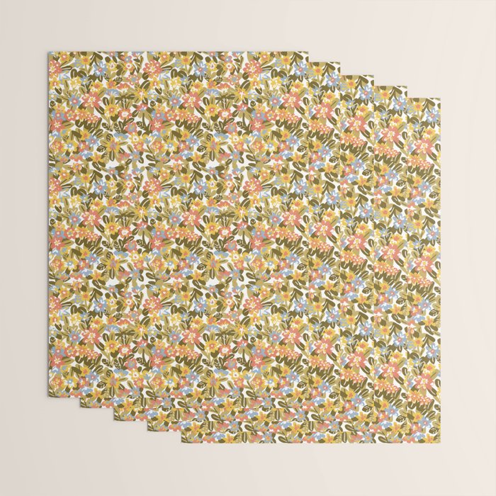 Garden Print Wrapping Paper Gallery Image 3